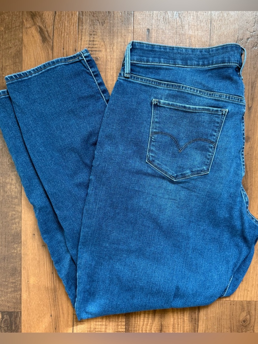 Levi's 311 Shaping Skinny Blue Denim Jeans